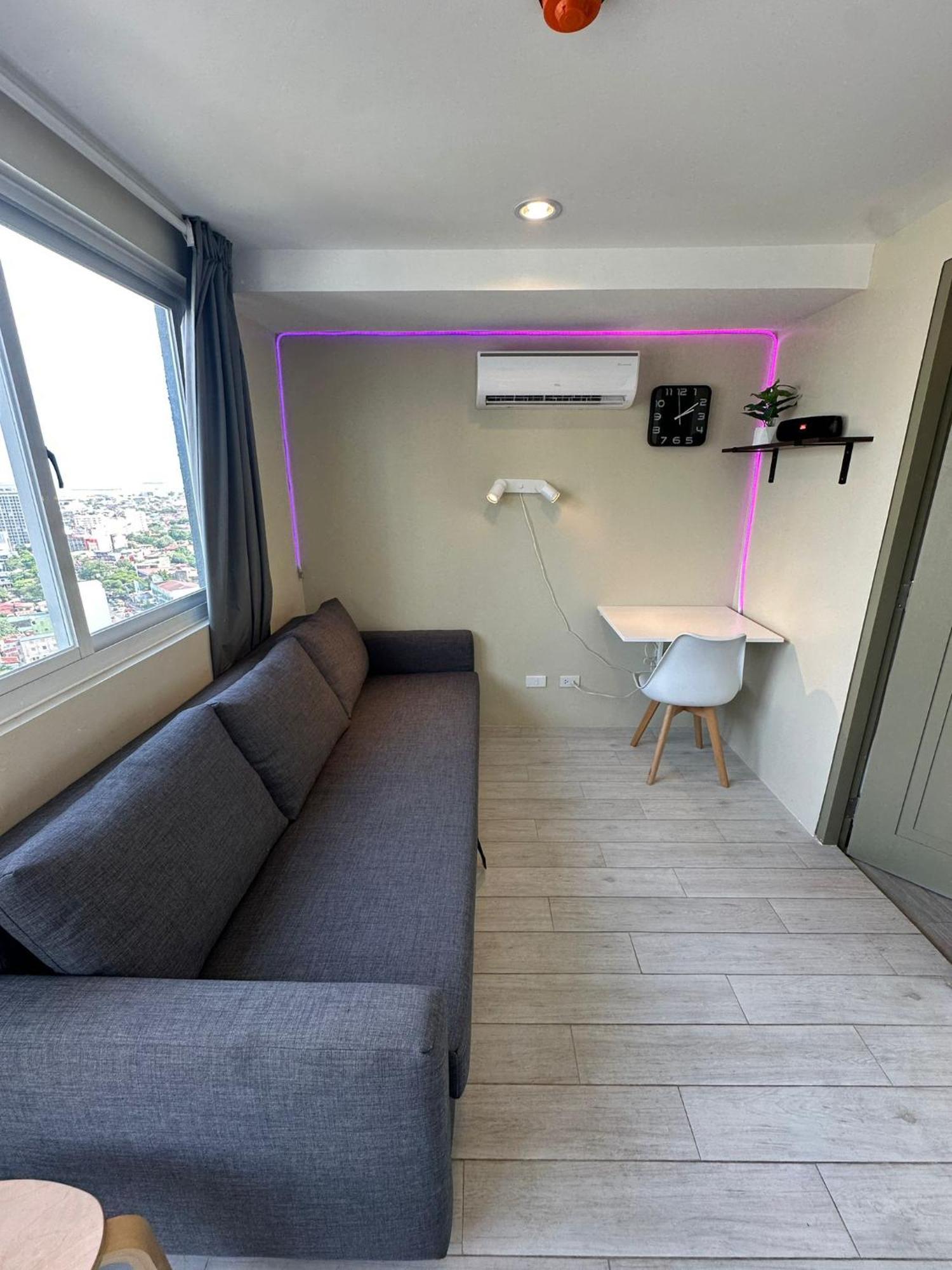 Modern & Comfy Studio - Steps From Ayala Mall, Cebu City Esterno foto